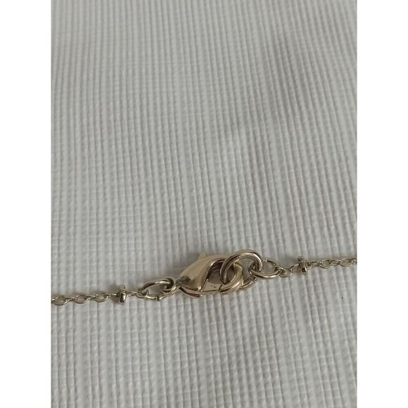 Brown Translucent Glass Beaded Cluster Pendant Gold Toned Cable Chain Necklace - Picture 8 of 10